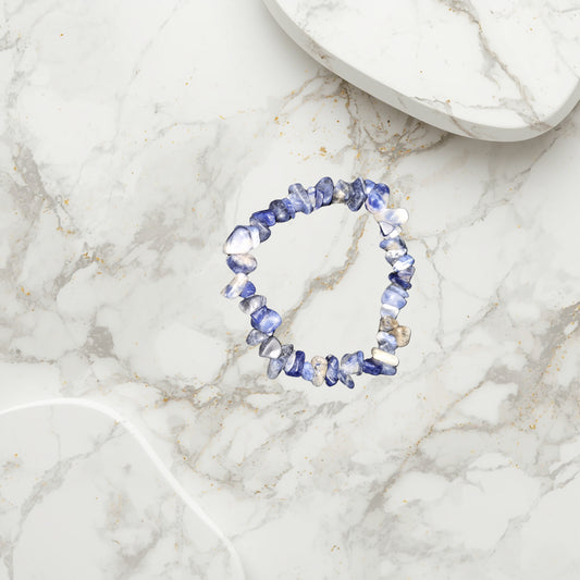 Sodalite Chip Bracelet
